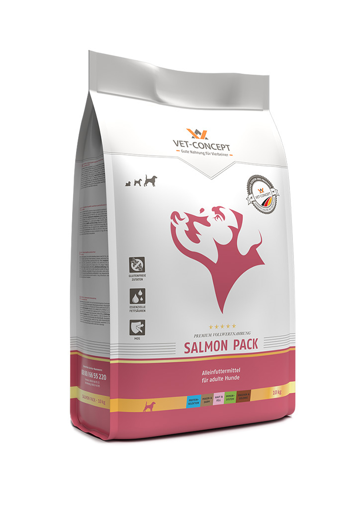 Salmon Pack Fur Den Hund Von Vet Concept