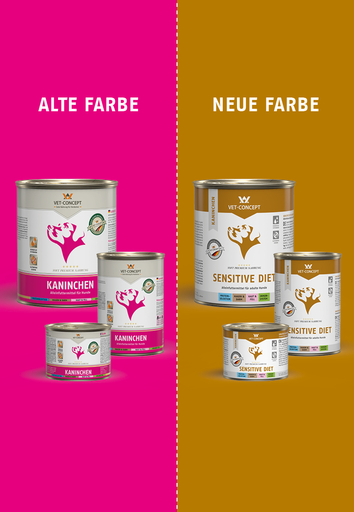 Hundemenue Sensitive Diet Kaninchen Bild 2