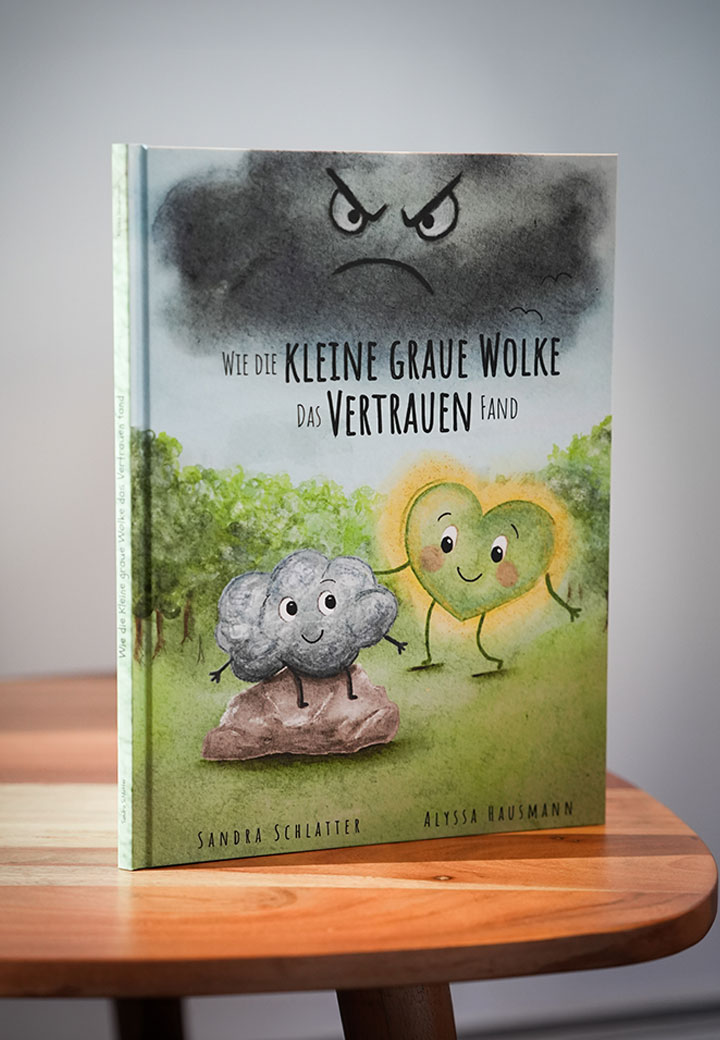 Kinderbuch Wie die kleine graue Wolke das Vertrauen fand Bild 3