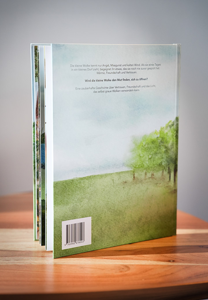 Kinderbuch Wie die kleine graue Wolke das Vertrauen fand Bild 4