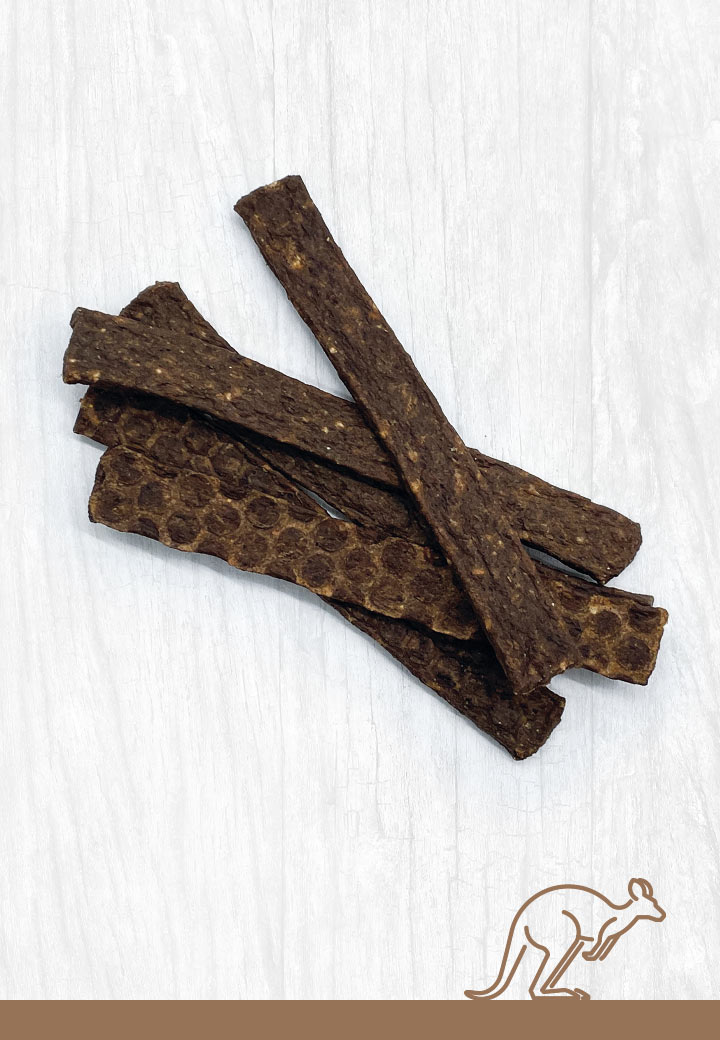 Kangurufleisch Sticks 150g Fur Den Hund Von Vet Concept