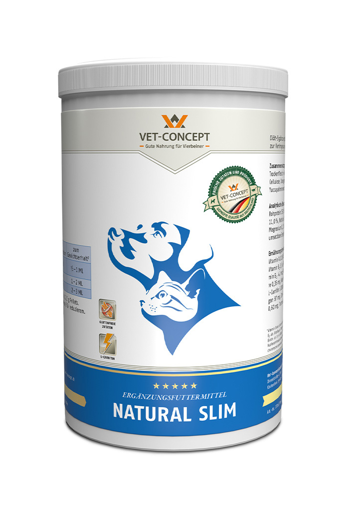 Natural Slim 400g 1200g Fur Den Hund Von Vet Concept