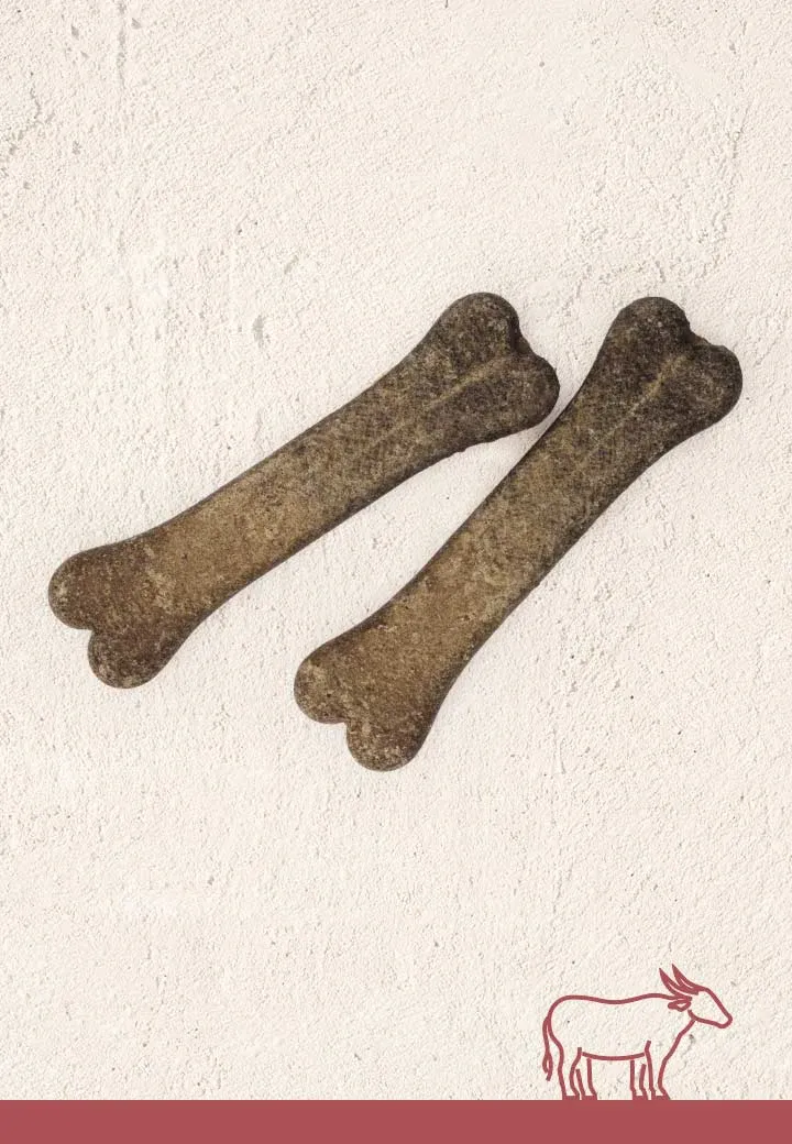 Bueffel-Knochen, 3 Stk. � 12 cm, 15 cm
