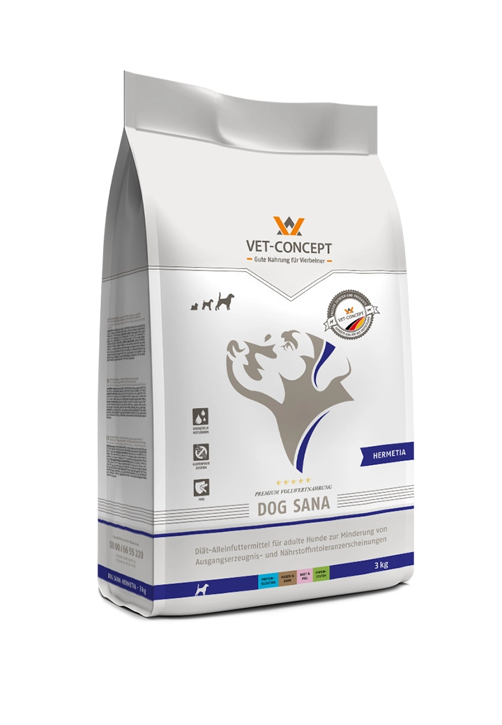 Dog Sana Hermetia