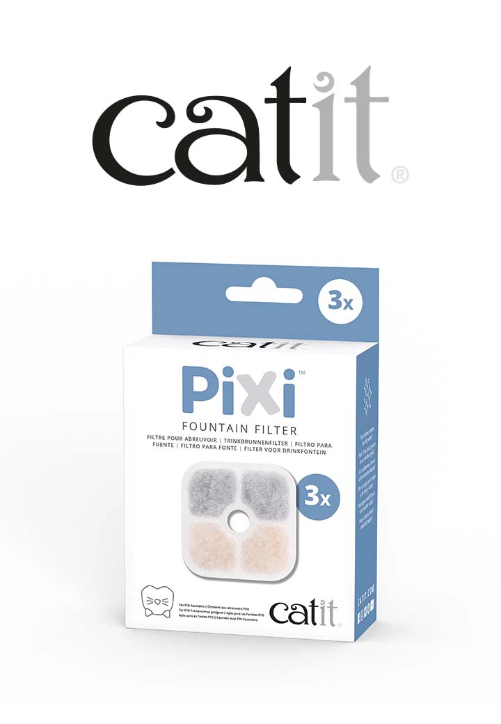 Ersatzfilter f�r Trinkbrunnen Pixi Smart - 3 Stk.