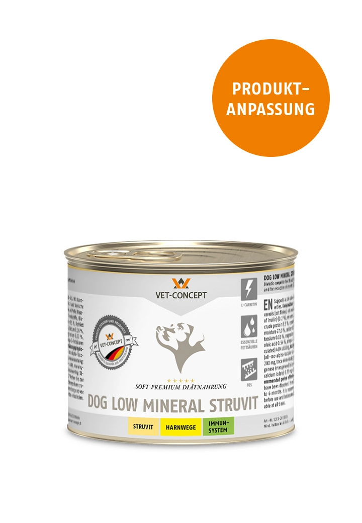 Hundemenue Low Mineral Struvit
