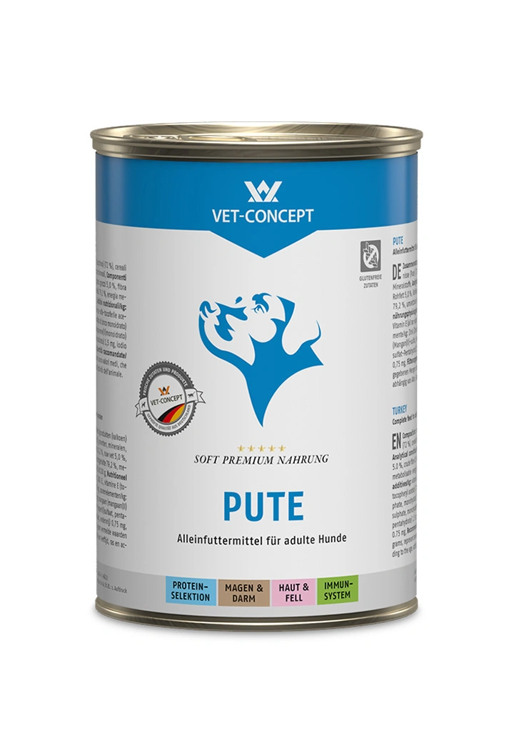 Hundemenue Pute