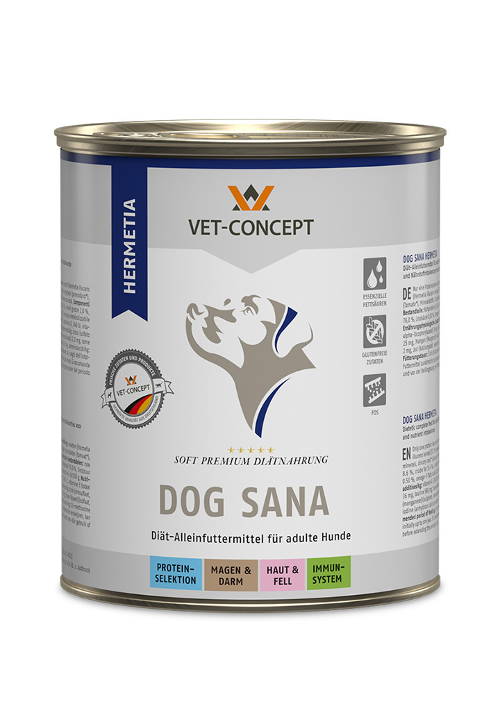 Hundemenue Sana Hermetia