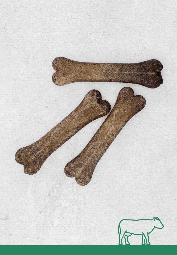 Kalbs-Knochen, 3 Stk. a 12 cm, 15 cm
