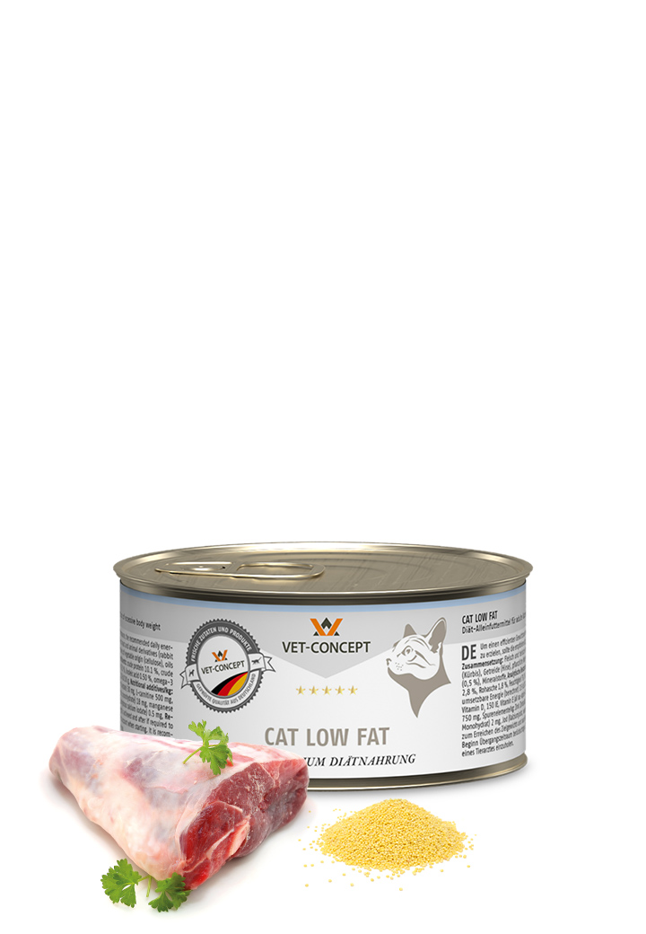 Katzenmenue Low Fat