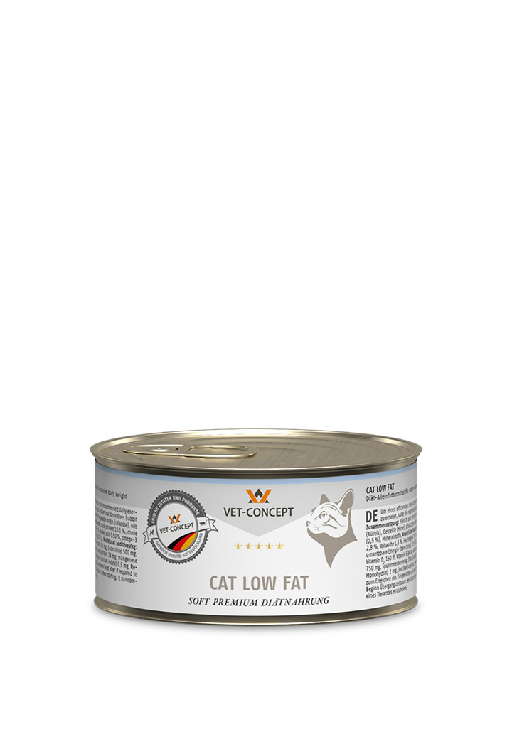 Katzenmenue Low Fat