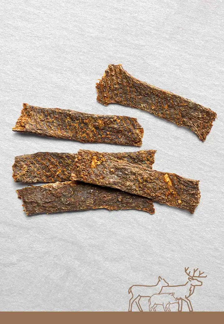 Kaustreifen Reh, 100g, 200g