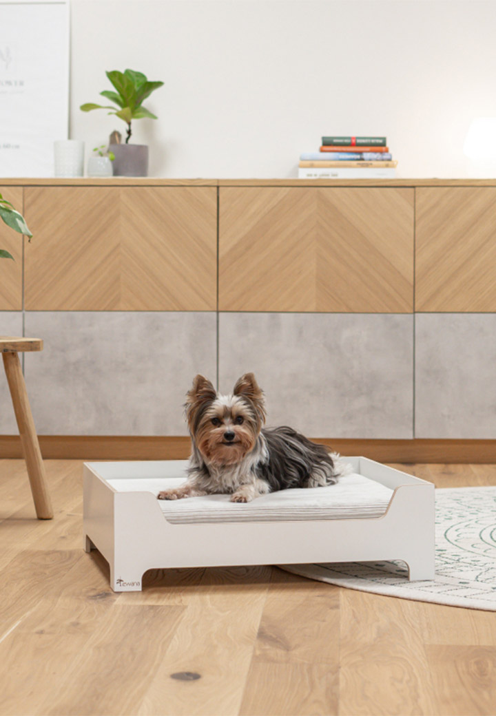 Lewana Hundebett Nest S beige