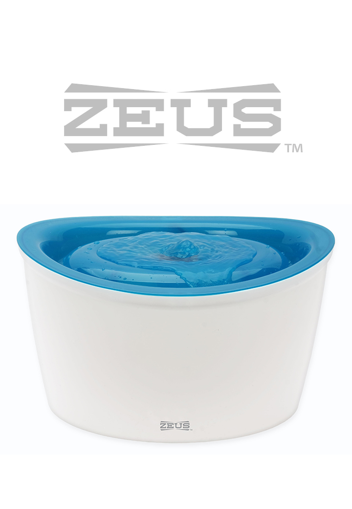 ZEUS Trinkbrunnen H2EAU - 6 Liter blau Bild 2