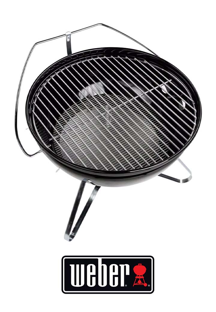 Weber Smokey Joe Premium - tragbarer Holzkohlegrill fr unterwegs Bild 4