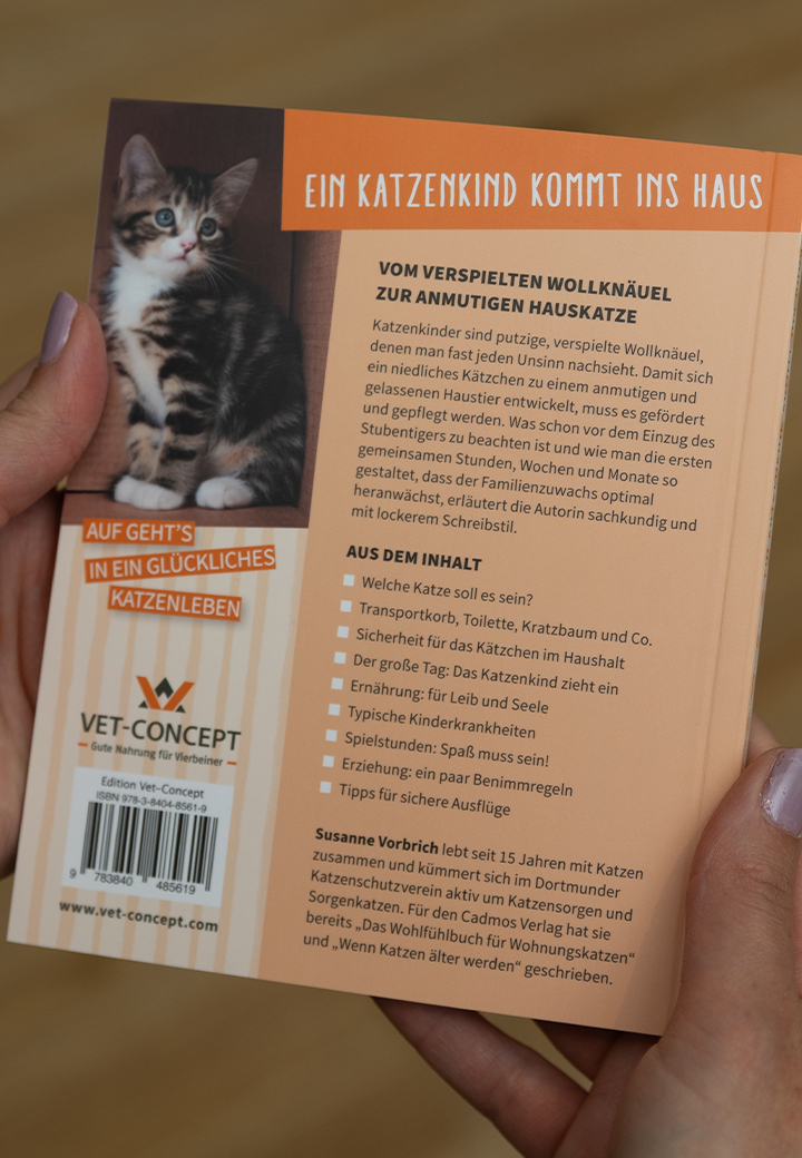 Buch - Ein Katzenkind kommt ins Haus