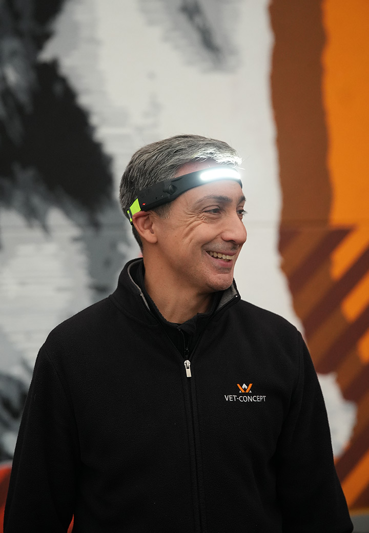 Vet-Concept Stirnlampe Bild 2