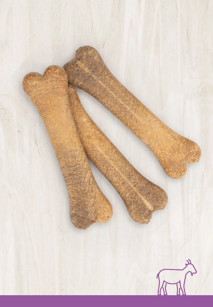 Ziegen-Knochen, 3 Stk. a 12 cm, 15 cm