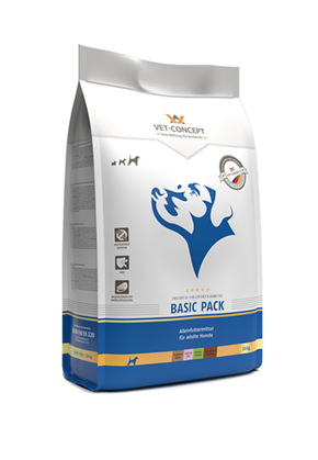 basic pack fur den hund von vet concept