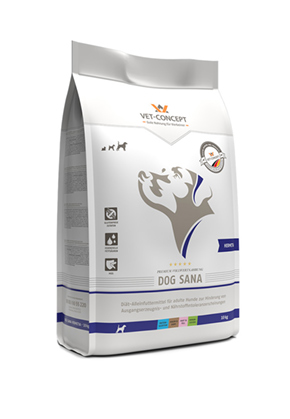 dog sana hermetia fur den hund von vet concept