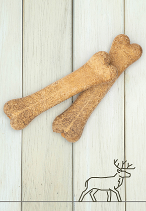 Hirsch-Knochen, 3 Stk. a 12 cm, 15 cm