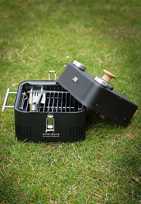 Holzkohlegrill Cube 360