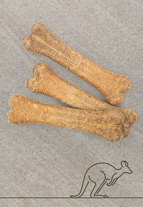 Kaenguru-Knochen, 3 Stk. a 12 cm, 15 cm