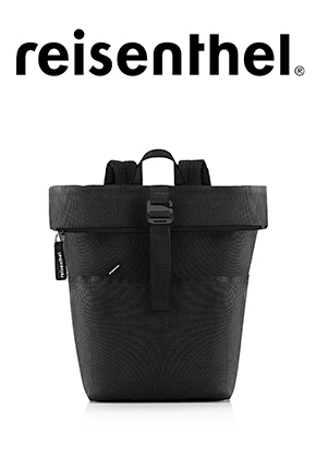 Reisenthel Black Rolltop Backpack