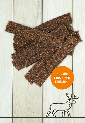 Snack-Stripes Hirsch