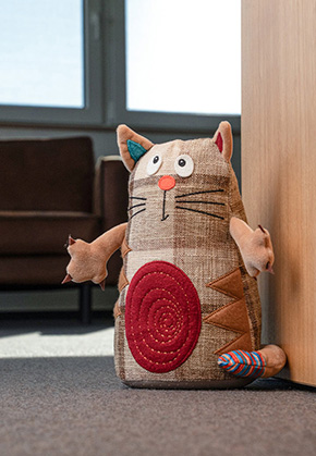 Tuerstopper Katze Cleo