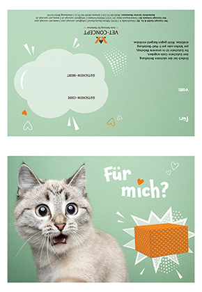 Vet-Concept Geschenkgutschein zum Ausdrucken 