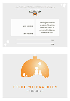 Vet-Concept Geschenkgutschein zum Ausdrucken 